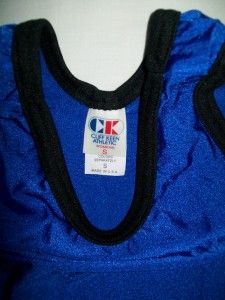Cliff Keen Womens Size Small Blue Black Wrestling Freestyle Greco