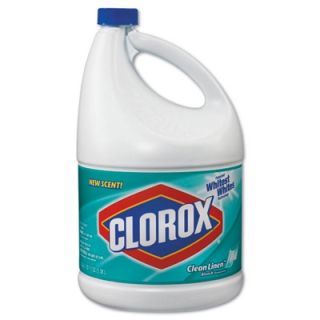 Clorox Liquid Bleach, Clean Linen Scent, 3 Qt. Bottle   CLO02467