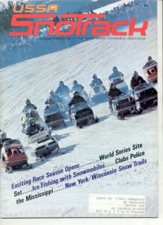 1971 Vintage Snowmobile MAGAZINE 1970 Arctic Cat Ski Doo TNT Polaris
