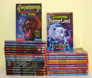 Lot 30 Give Yourself Goosebumps Books Kids Childrens Horrorland Series