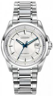 Citizen Signature Mens 42mm S.S. Grand Classic Automatic Watch NB0040
