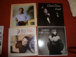 Lot 4 LP Claude Dubois