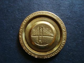 claiborne pell bridge rhode island token size 1 1 8 diameter shipping
