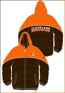 Cleveland Browns Reebok NFL Mens Heavyweight Jacket 5253A