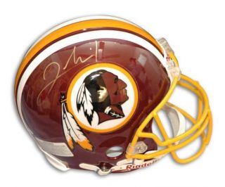 Clinton Portis Autographed Redskins Proline Helmet