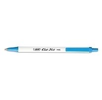 BIC Clic Stic Medium Pen Blue 12 PK Fast Shipping