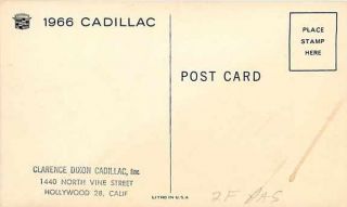  1966 Cadillac Clarence Dixon Cadillac Clarence Dixon Cadilllac