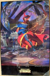  Kevin Knolan Marvel Comics Laminated Poster Ancient One Clea