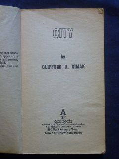  City by Clifford D Simak