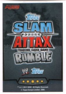 WWE Slam Attax Rumble Champion Card 1 16 Pick Choose Any Card Free