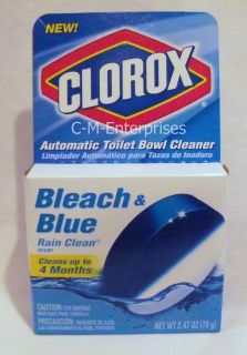 Clorox Bleach Blue Automatic Toilet Bowl Cleaner