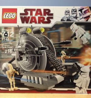 Lego Star Wars The Clone Wars Corporate Alliance Tank Droid 7748