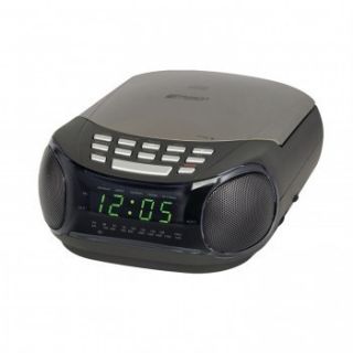  Alarm Clock Radio With Built in CD Player and AUX Input Jack NEW