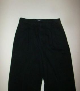 Boys Class Club Black Khaki Pants Size 16 Regular 28x29