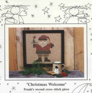  Christmas Welcome Cross Stitch Pattern Mosey N Me