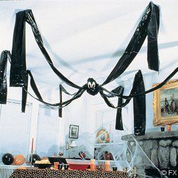  Hanging Plastic Spider Halloween Party Decorations Ceiling Prop