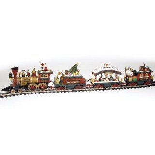 New Bright Holiday Express Animated Electric Train Set G Scale Used