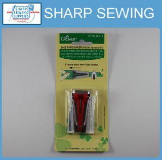 Clover Bias Tape Maker 3 4 18mm Finish Width 464 18 Quilting Sewing