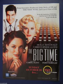   THE BIG TIME MOLLY RINGWALD CHRISTOPHER LLOYD A TNT TV SHOW PROMO AD