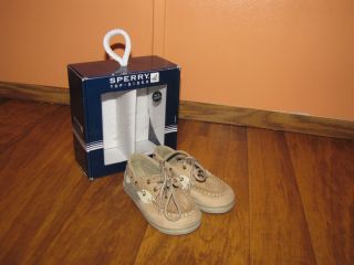 infant boy sperry top sider size 4
