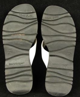 Womens Bare Traps White Sandals Christy 5 5 M Shoes Slides Slip On