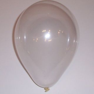 10 Qualatex 2 ft Diamond Clear Balloon Round Latex Rubber Large Big