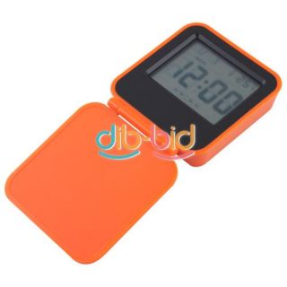 Digital Travel Alarm Clock and Calendar with El Backlight Thermomete