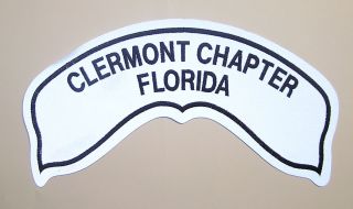 Large Reflective Clermont Florida Harley Owners Group H O G Patch