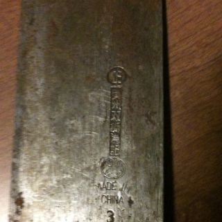  Vintage Chinese Meat Cleaver
