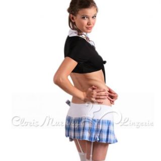 Cloris Murphy Sexy Party School Girl Costume One Size Set TB8678