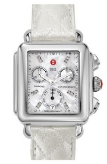 MICHELE Deco Diamond Dial Customizable Watch