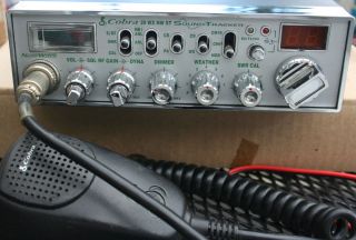 Cobra 29 WX NW ST SoundTracker Sound Tracker Nightwatch 40 Channel CB