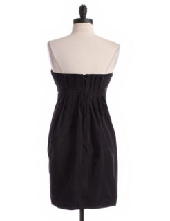  dress by max and cleo size 6 black strapless a line price $ 50 00
