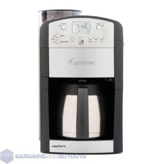 Capresso 465 Coffeeteam TS 10 Cup Digital Coffeemaker with Conical