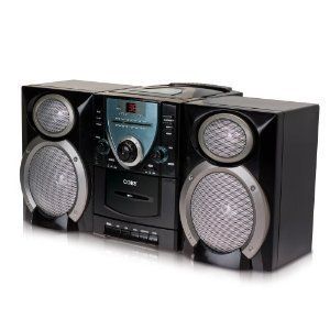 Coby Micro Shelf System Top Loading CD Player AM FM Stereo Receiver