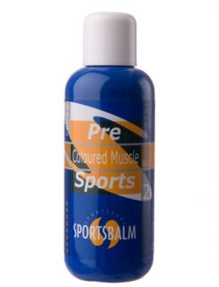 sportsbalm coloured muscle oil muscle care for use in mild