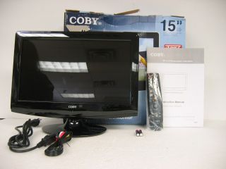 New Coby TFTV1525 15 HD LCD Television Monitor