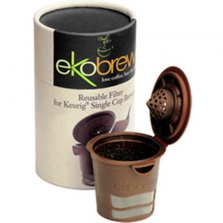  BROWN   Refillable Coffee K Cup Pod Reusable Filter for Keurig Brewer