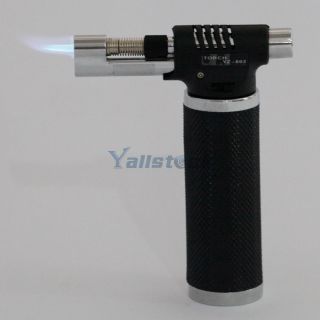  Windproof Refillable Butane Torch Jet Flame Cigarette Cigar Lighter