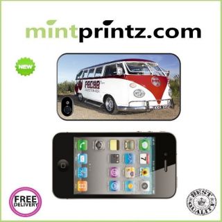 Pacha Cherry Ibiza Club VW Campervan Case for iPhone 4 4S Hard
