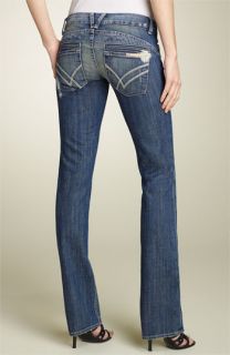 William Rast Savoy Low Rise Straight Leg Stretch Jeans (Jupiter Wash)