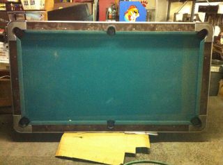 Dynamo Valley 8ft Pool Table Coin Operated Slate Bed 101