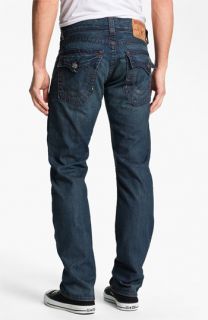 True Religion Brand Jeans Ricky Straight Leg Jeans (Dark Drifter)