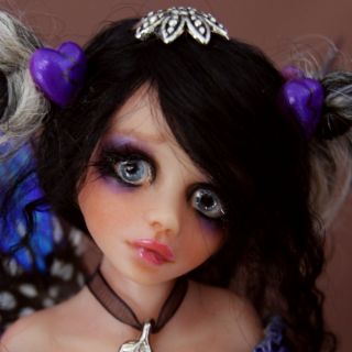 OOAK GOTHIC Fairy Fantasy Selena By Esmeralda Gonzalez ( DOLL TEARS