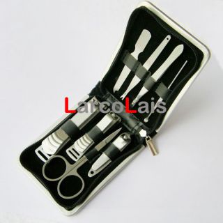 Men Luxury Manicure Grooming Set Nail Cuticle Clippers