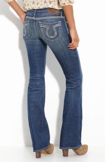 Big Star Liv Bootcut Jeans (Medium Wash) (Juniors Long)