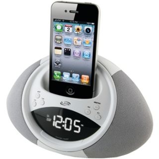 clock radio for iphone ipod icp122w  everydaysource for ilive