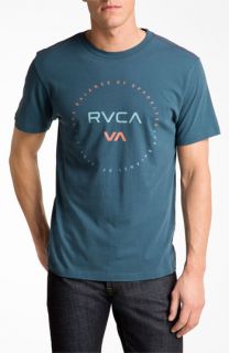 RVCA Circular Graphic Crewneck T Shirt