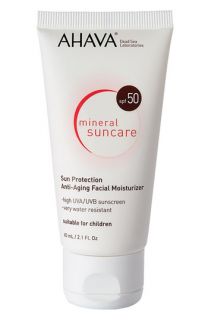 AHAVA Mineral Suncare Sun Protection Anti Aging Facial Moisturizer SPF 50