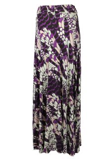 Rachel Pally Womens Long Full Print Jersey Maxi Skirt $210 New